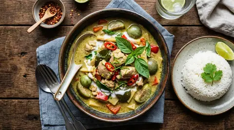Cannabis-Thai-Grüncurry
