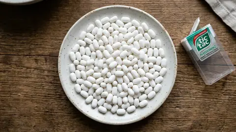 Cannabis Tic Tac Pfefferminz-Bonbons