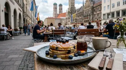 Vegane Apfelpfannkuchen