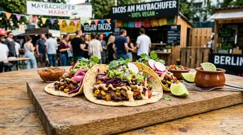 Vegane Bohnen Tacos