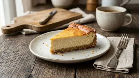 Veganer Cannabis-Käsekuchen