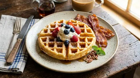 Cannabis-Waffeln amerikanisch