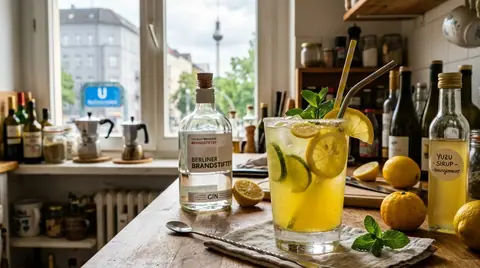 Cannabis-Yuzu-Limonade